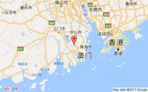 中国港口神湾,中山shenwan,zhongshan港口地图