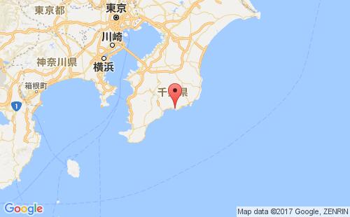日本港口内浦uchiura港口地图