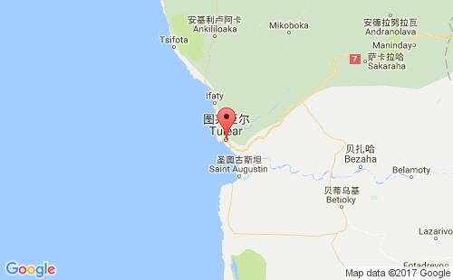 马达加斯加港口图利亚拉tulear港口地图