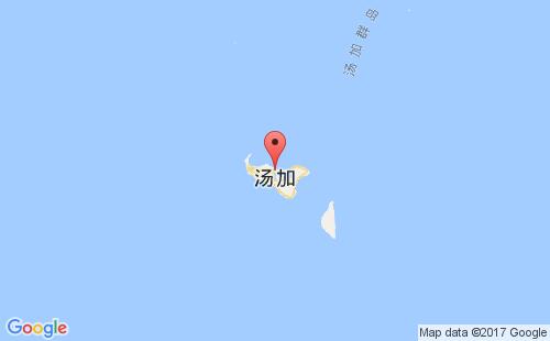 汤加港口努库阿洛法nukualofa港口地图